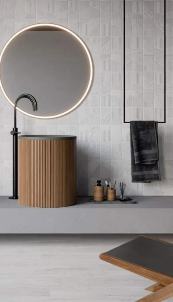 Almacenes Laguna - baño color gris 2